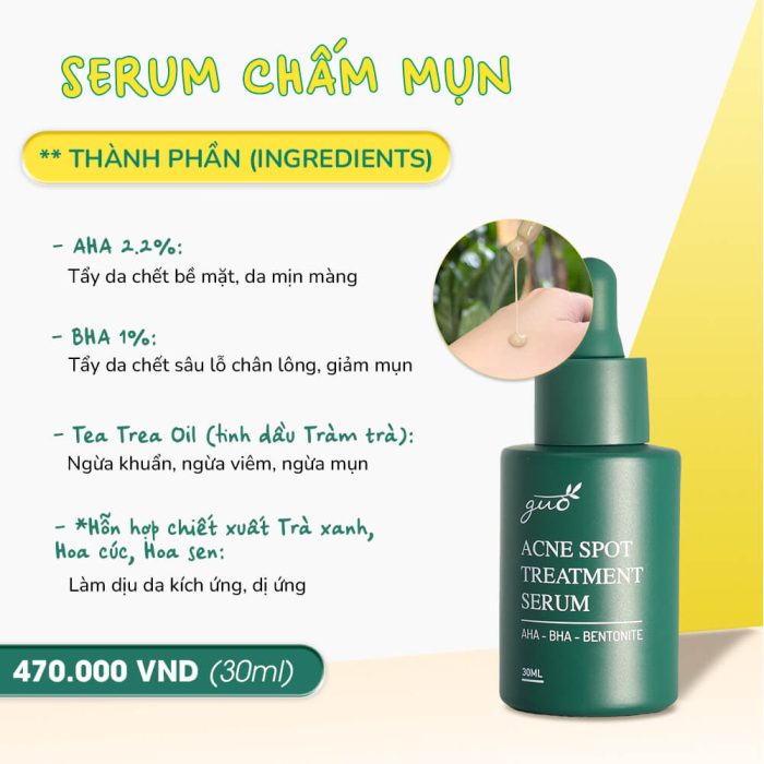 Serum Cham Mun GUO Acne Spot Treatment Serum 223