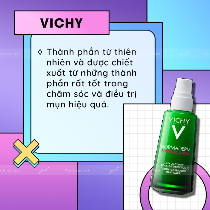 Kem trị mụn Vichy Normaderm Phytosolution Double - Corection Daily Care