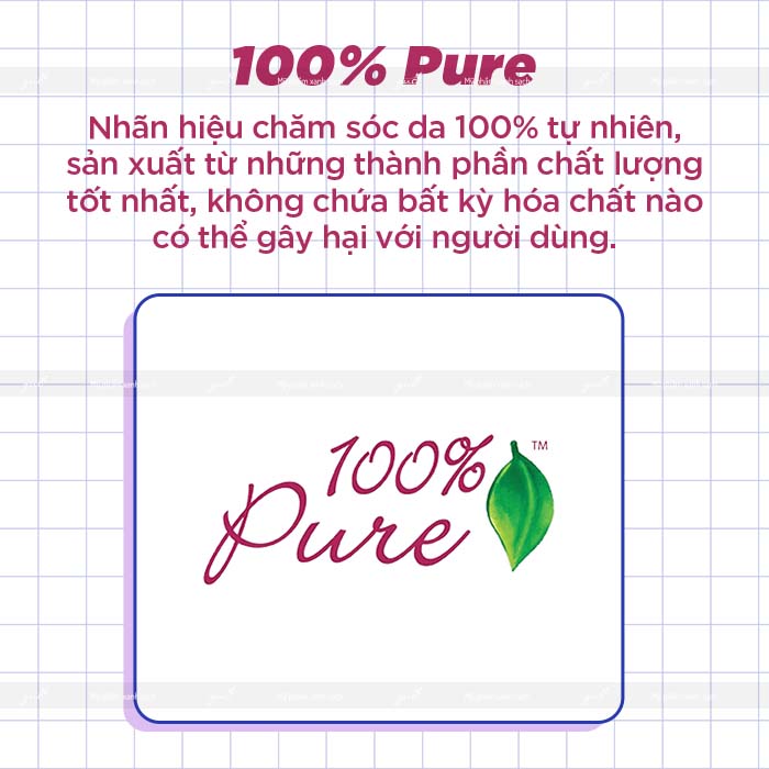 100 pure thuong hieu my pham organic huu co