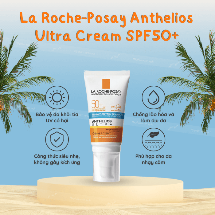 Kem chống nắng la roche posay anthelios ultra cream spf50