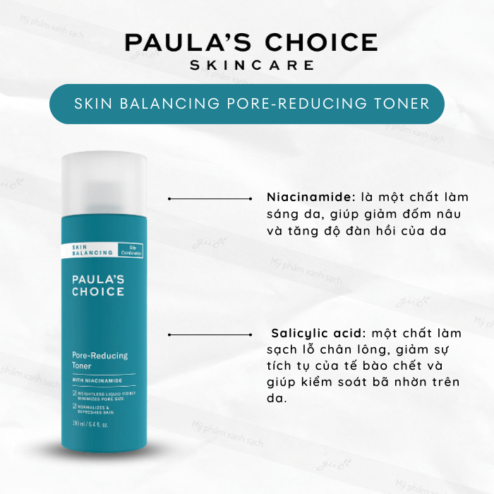 Toner paula choice skin balancing pore-reducing