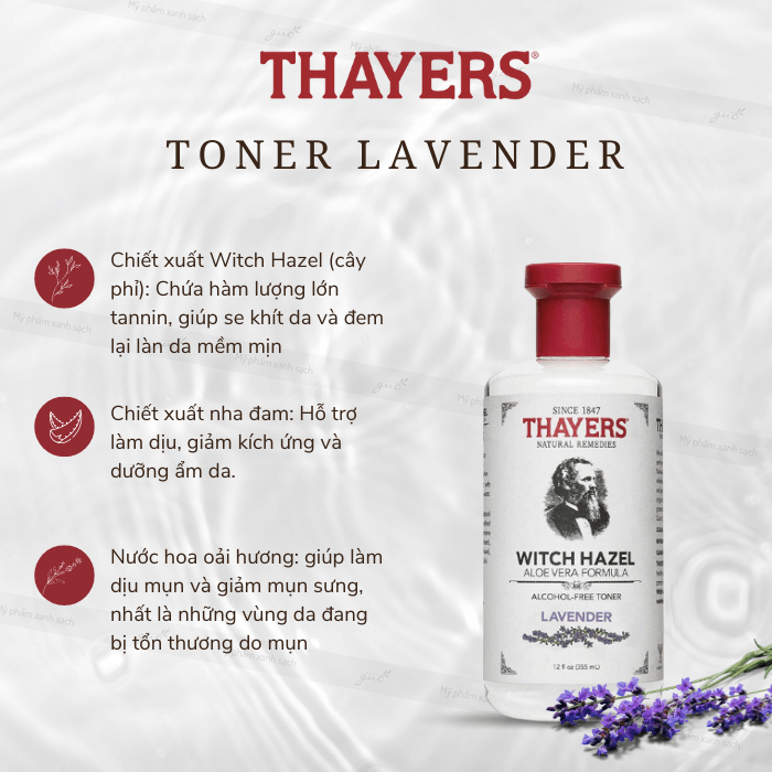 Toner thayers lavender