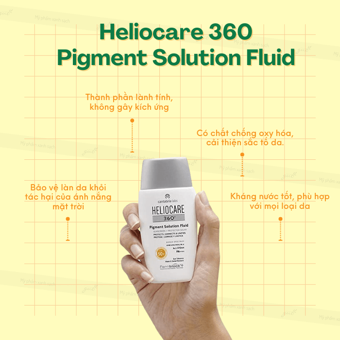 Kem chống nắng heliocare 360 pigment solution fluid