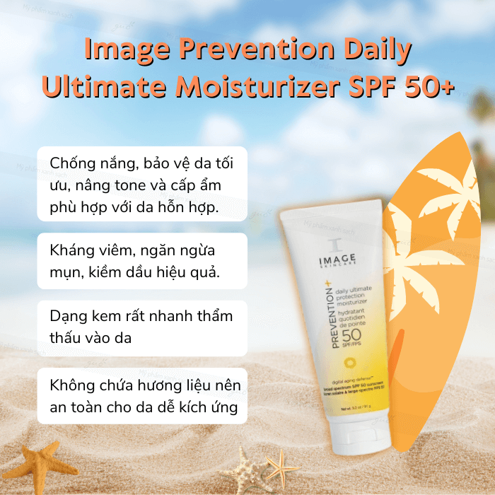 Kem chống nắng image prevention daily ultimate moisturizer spf50