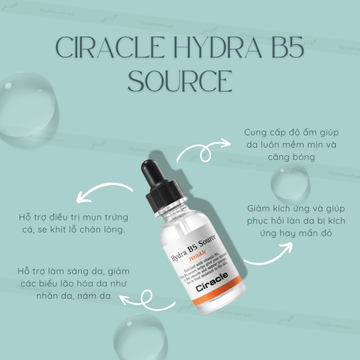 Serum cấp ẩm ciracle hydra b5 source