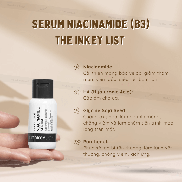 Serum niacinamide the inkey list