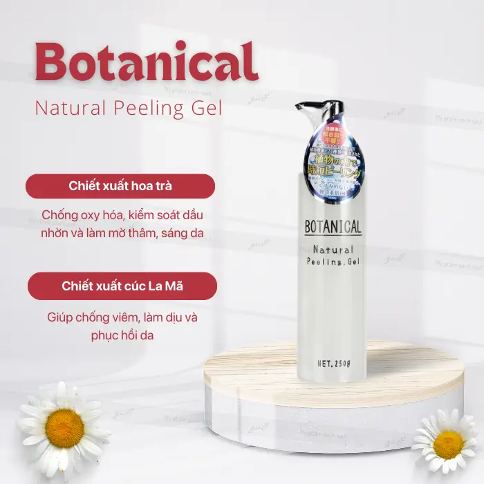Tẩy da chết nhật bản botanical natural peeling gel