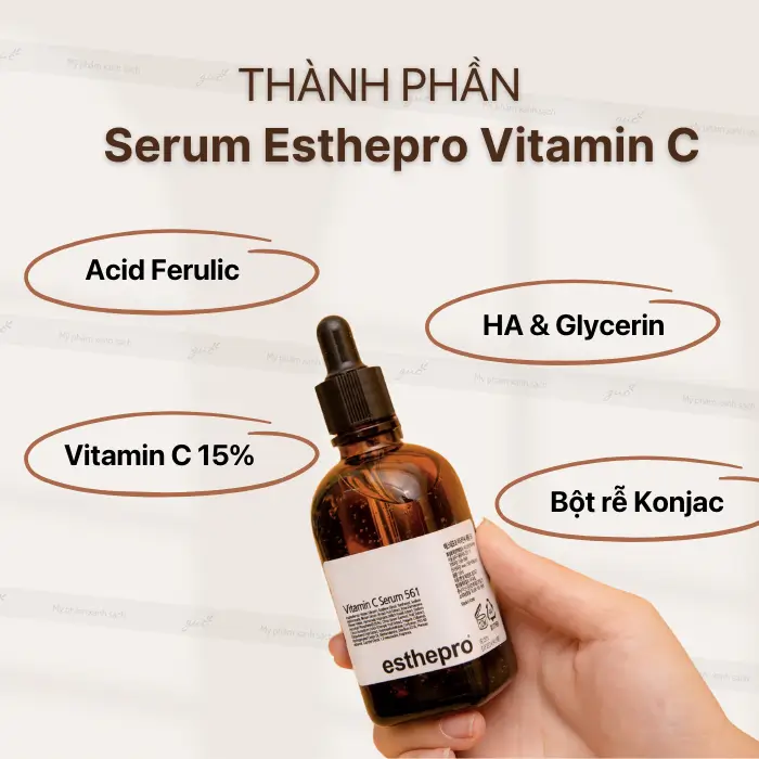Thành phần serum esthemax vitamin c